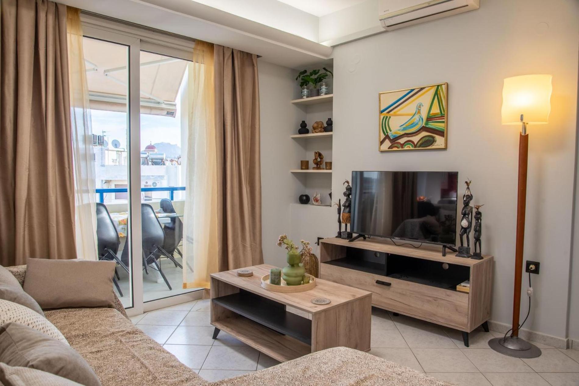 Sky 7 View Apartment 伊拉克利翁 外观 照片