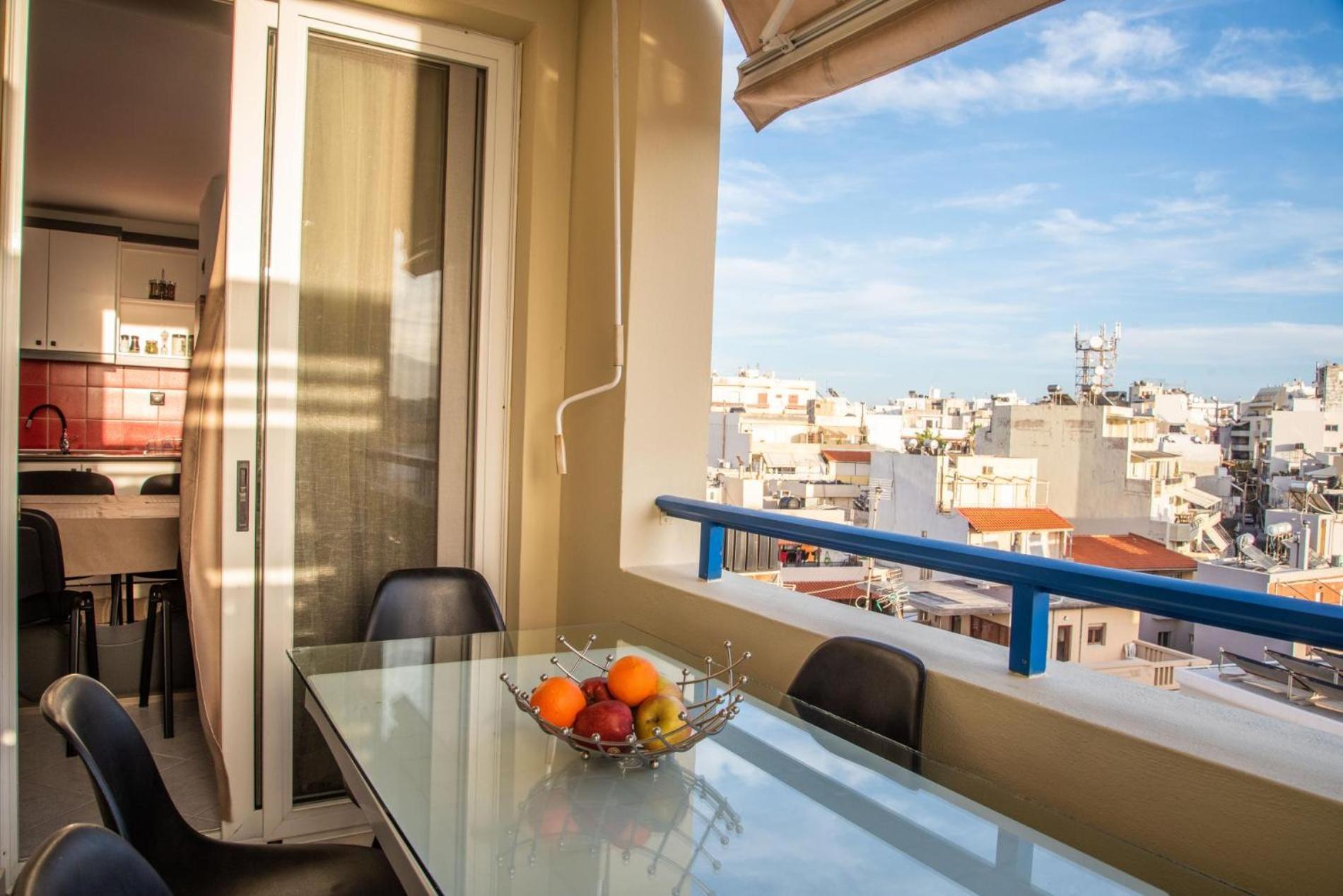 Sky 7 View Apartment 伊拉克利翁 外观 照片