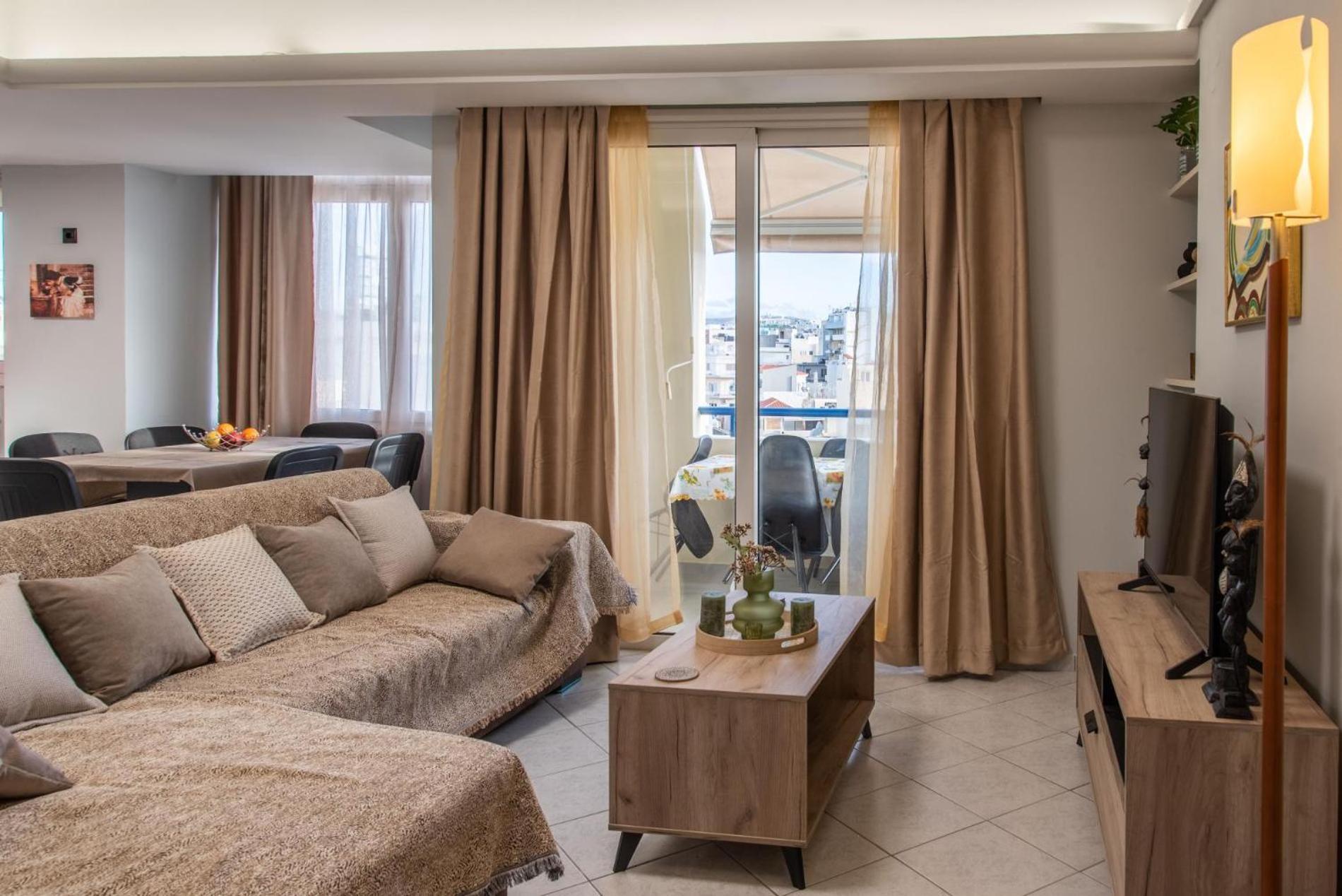 Sky 7 View Apartment 伊拉克利翁 外观 照片